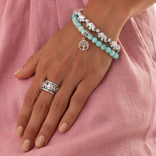 Elephant Family Bracelet