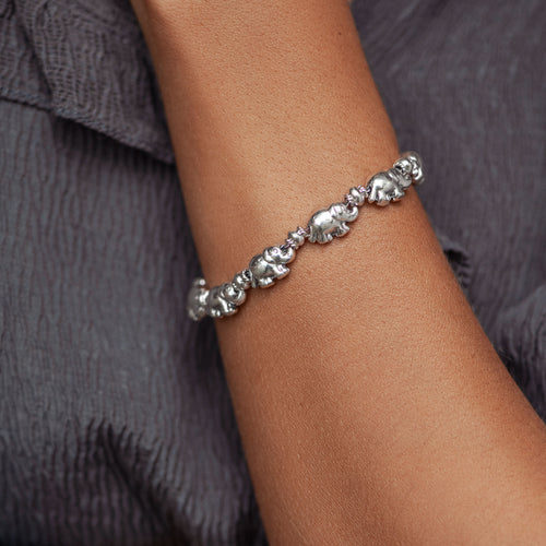 Elephant Family Bracelet