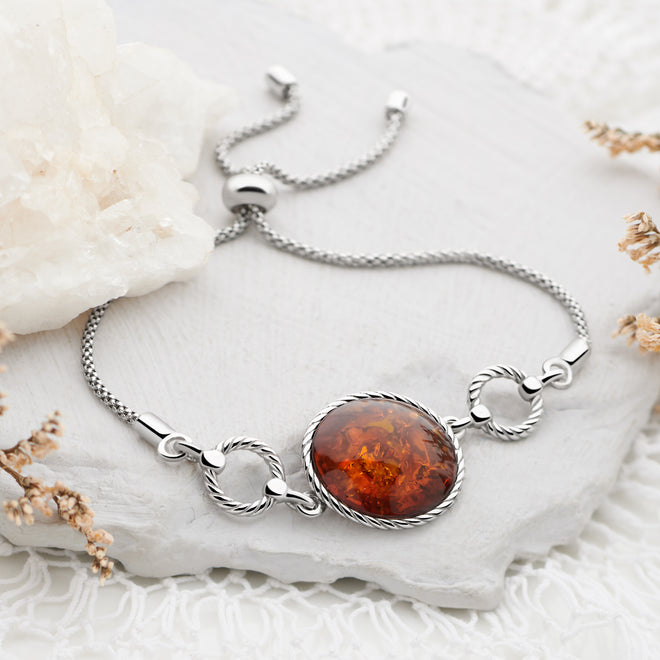 Amber Pool Bracelet