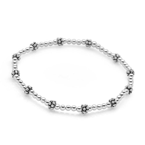 Iolite Love Bracelet Stack