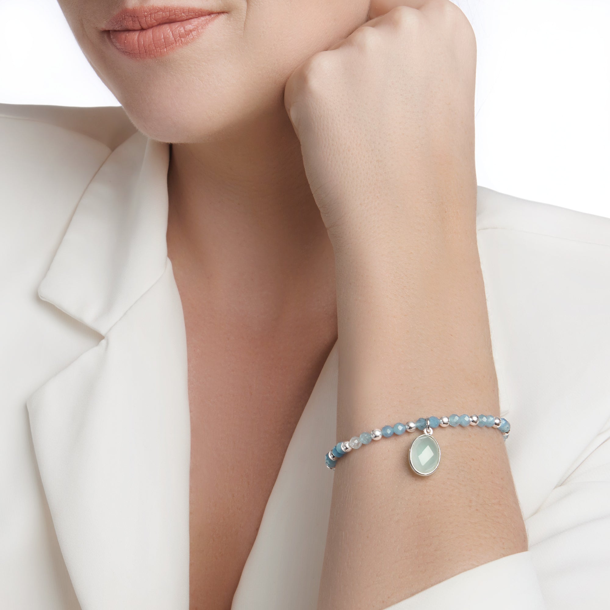Rustic Aquamarine Bracelet Blue Gemstone Jewelry March - Etsy UK | Blue  gemstones jewelry, Blue bracelet, Stone bracelet