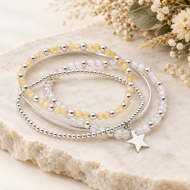Cosmic Bracelet Stack