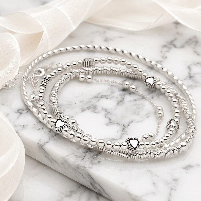 J'adore Bracelet Stack