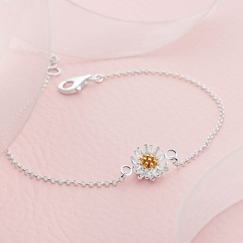 Daisy Charm Bracelet