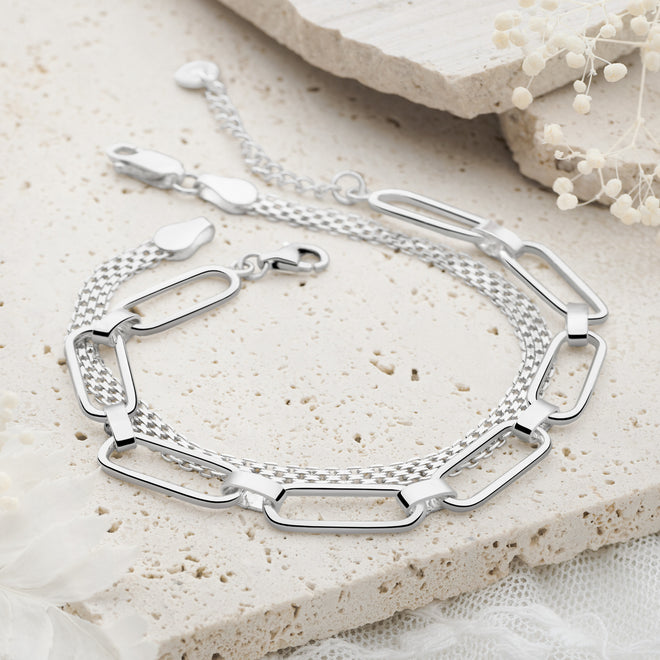 Moda Bracelet Stack Set (BRC1754+BRC1740)