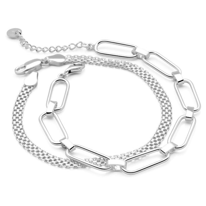 Moda Bracelet Stack Set (BRC1754+BRC1740)