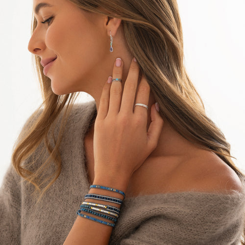 Summer Storm Wrap Bracelet