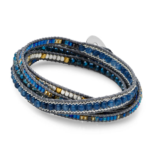 Summer Storm Wrap Bracelet