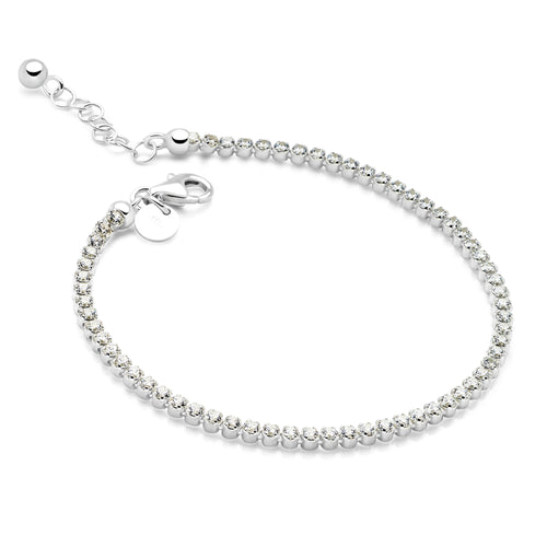 Tennis Bracelet (White)