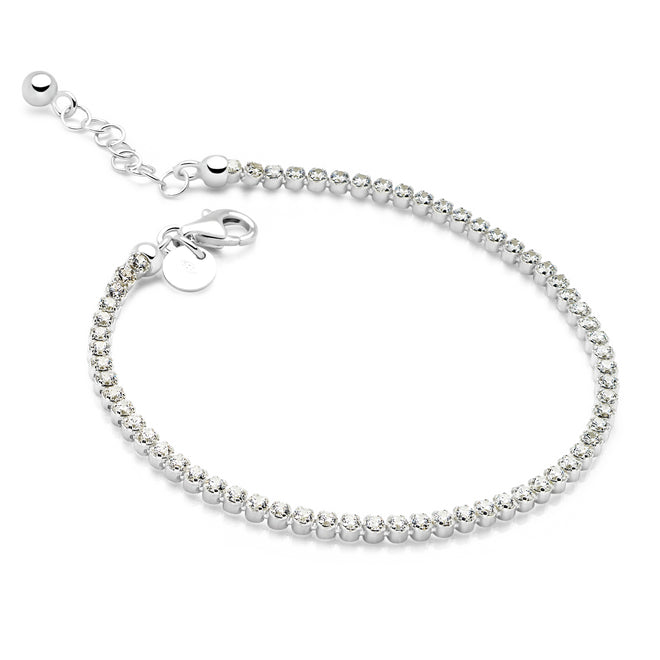 Tennis Bracelet (White)