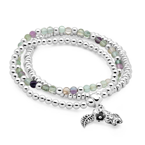 Paradise Gardens Bracelet Stack