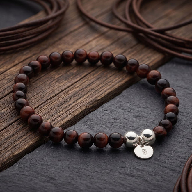 Bodhi Beads Bracelet (Tiger's Eye)