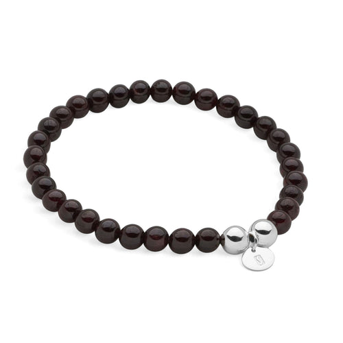 Bodhi Beads Bracelet (Red Agate)