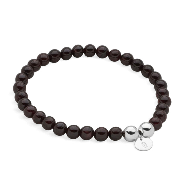 Bodhi Beads Bracelet (Red Agate)