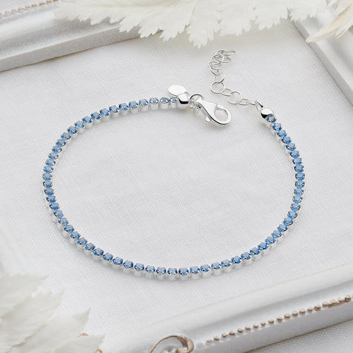 Tennis Bracelet (Sky Blue)
