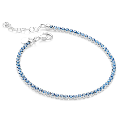 Tennis Bracelet (Sky Blue)