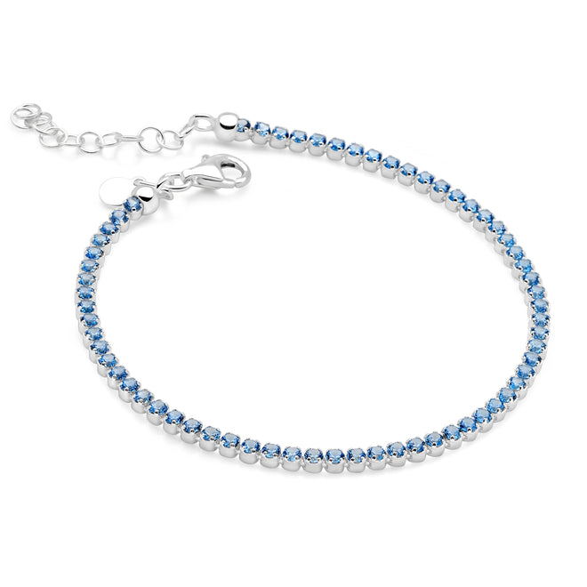 Tennis Bracelet (Sky Blue)