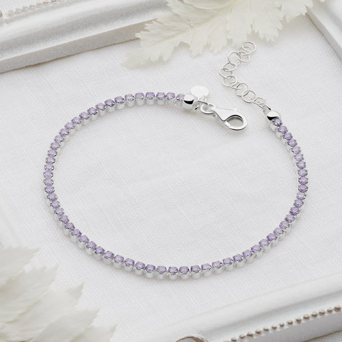 Tennis Bracelet (Lilac)