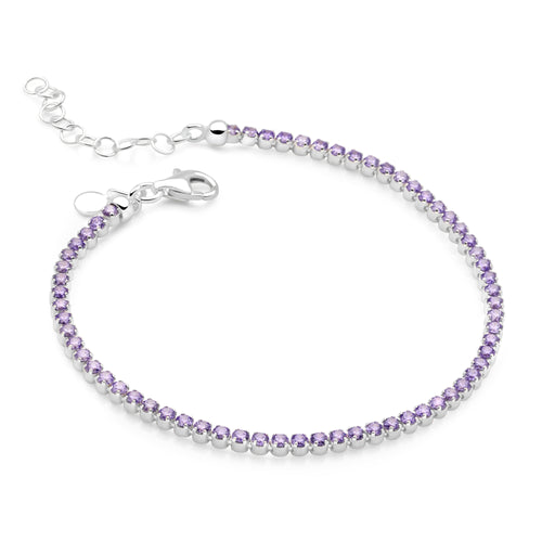 Tennis Bracelet (Lilac)