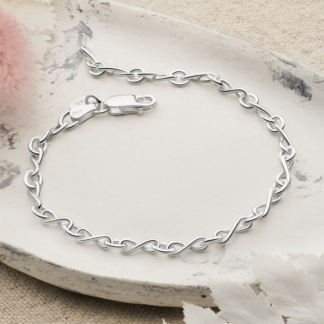 Infinity Chain Link Bracelet