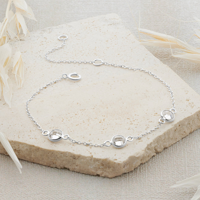 Crystal Charm Bracelet