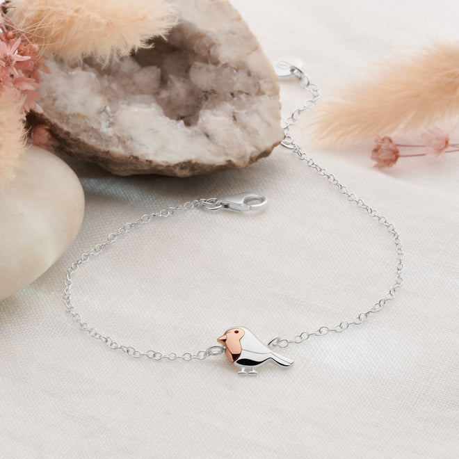 Winter Robin Bracelet