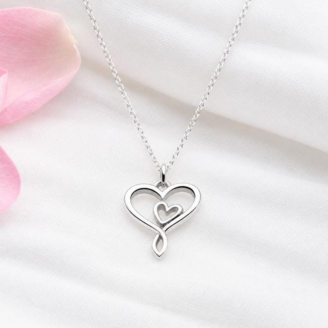 Mother and Daughter Necklace