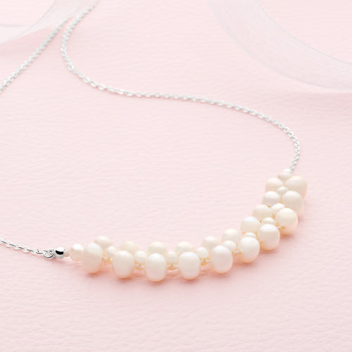 Pearl Cluster Chain