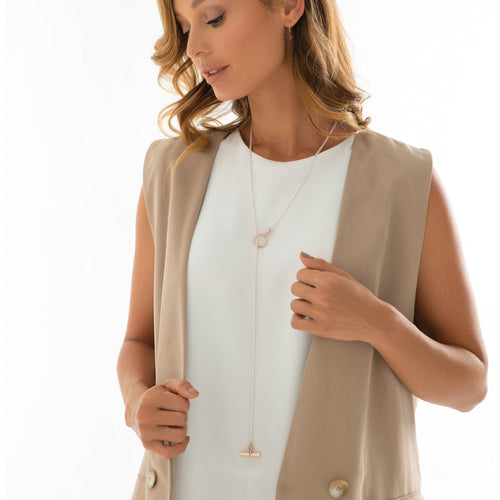 Deluxe T-Bar Necklace