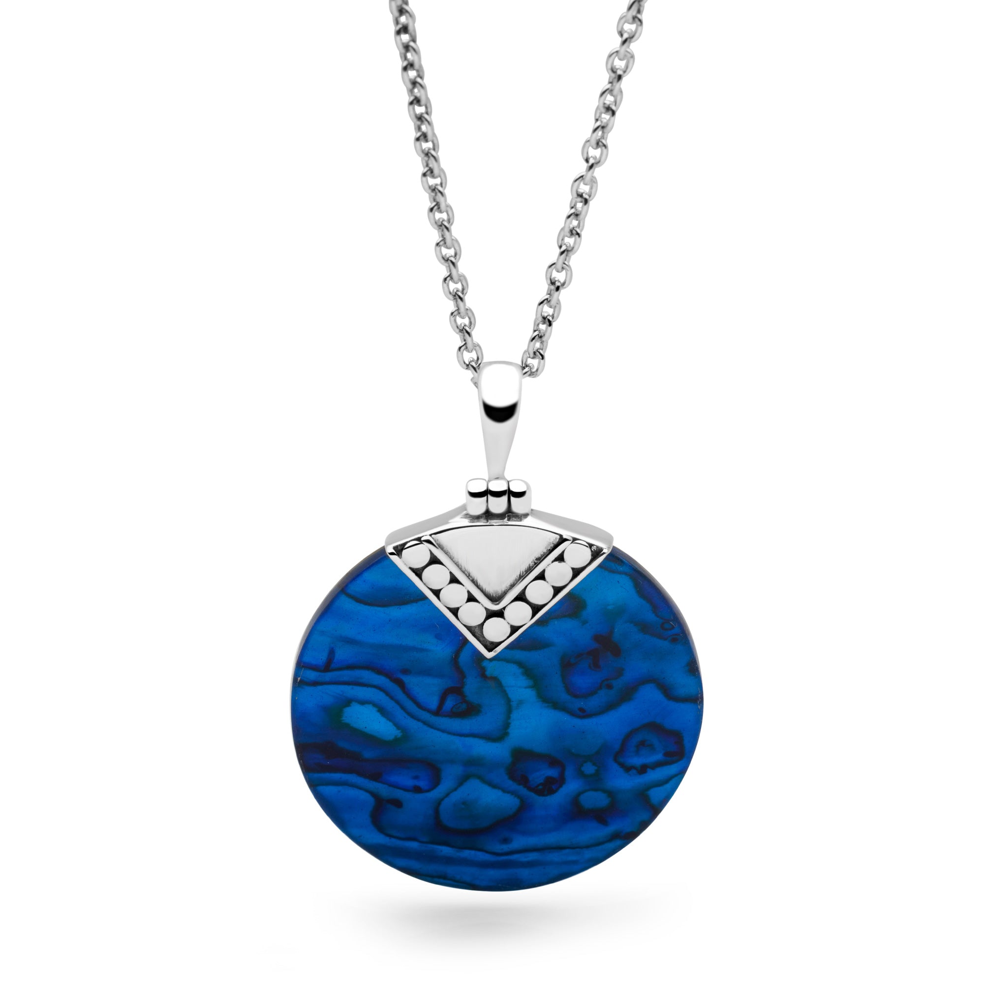 Midnight Ocean Chain Silver by Mail