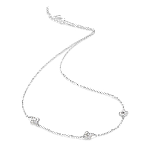 Sparkling Mini Clover Chain