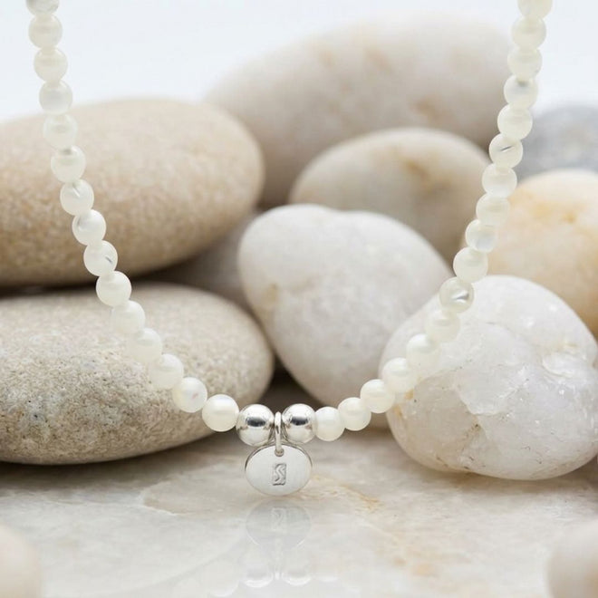 Bodhi Beads Necklace (MOP)