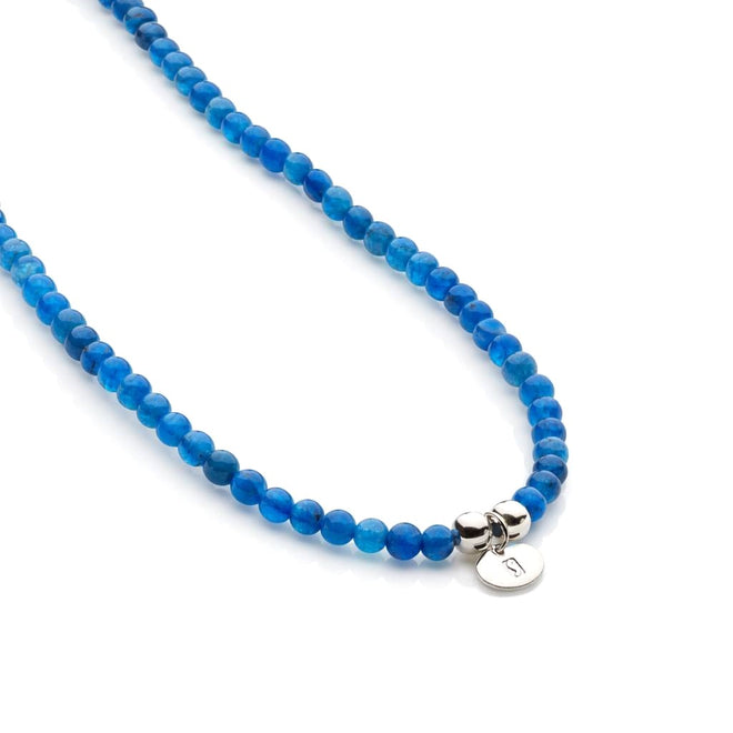 Bodhi Beads Necklace (Blue Apetite)
