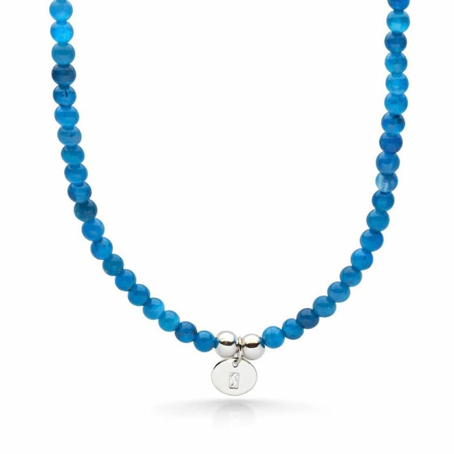 Bodhi Beads Necklace (Blue Apetite)