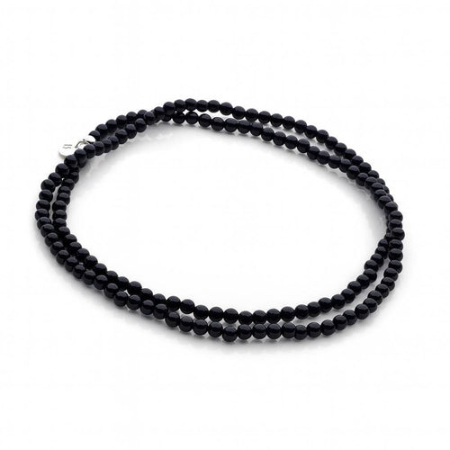 Bodhi Beads Necklace (Onyx)