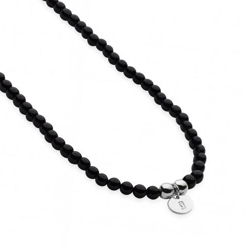 Bodhi Beads Necklace (Onyx)