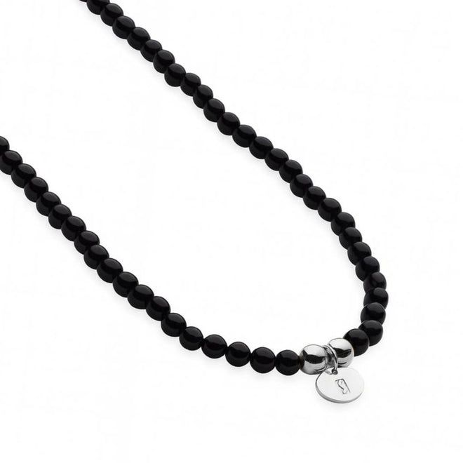 Bodhi Beads Necklace (Onyx)