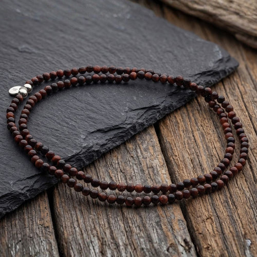 Bodhi Beads Necklace (Tiger's Eye)