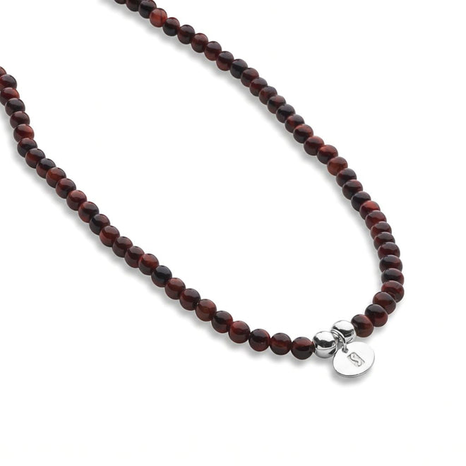 Bodhi Beads Necklace (Tiger's Eye)