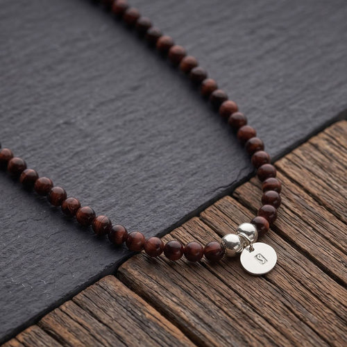 Bodhi Beads Necklace (Tiger's Eye)
