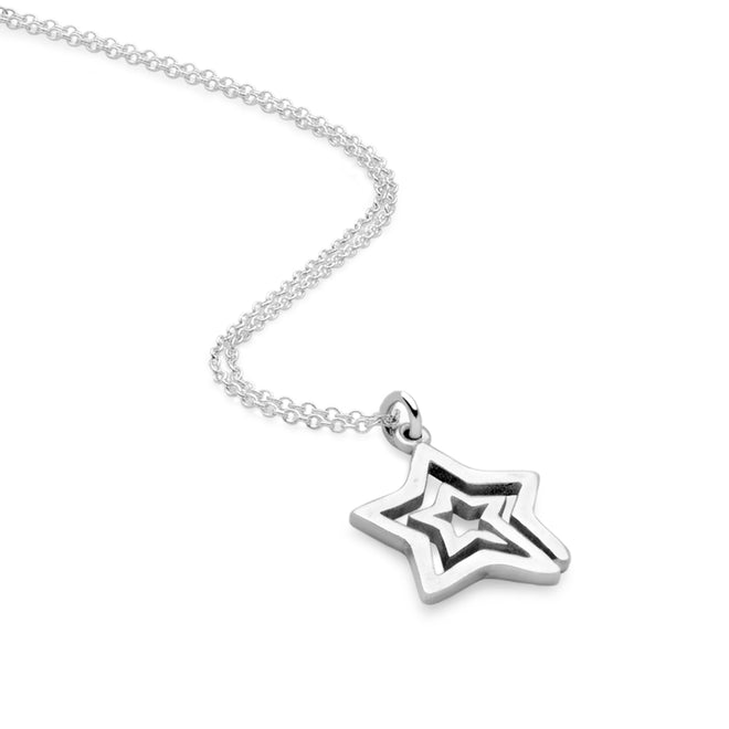 Inward Star Necklace