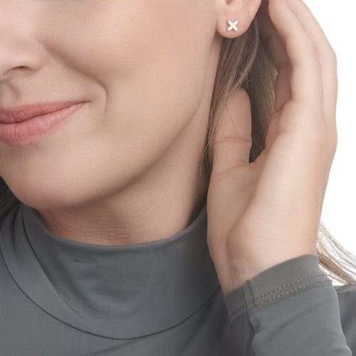 Silver Clover Earrings