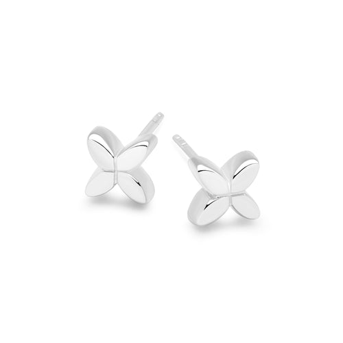 Silver Clover Earrings