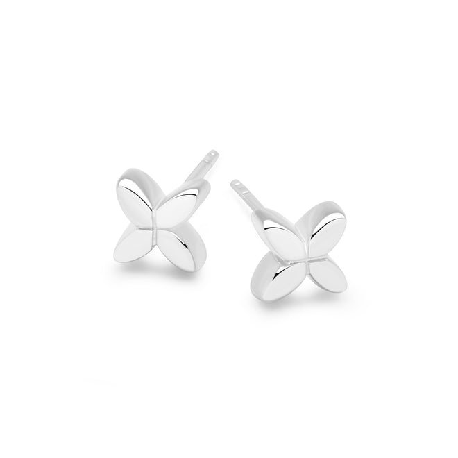Silver Clover Earrings