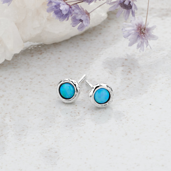 Laguna Blue Studs