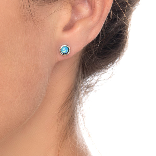 Laguna Blue Studs