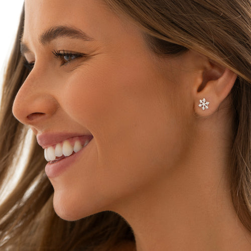 Snowflake Studs