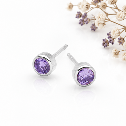 February Sparkle Studs