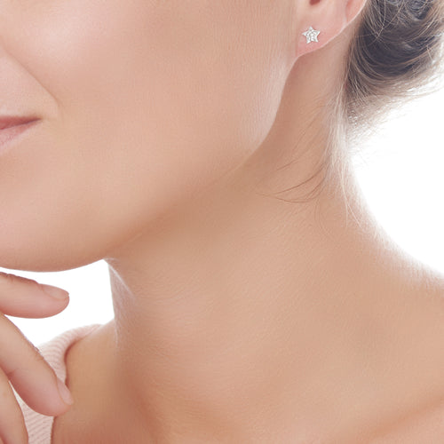 Christmas Star Studs