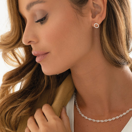 Boule Halo Earrings